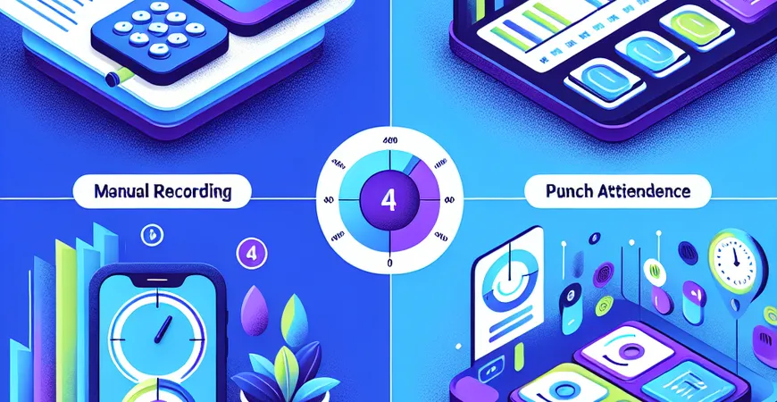 考勤管理的 4 个发展阶段：手工记录、打卡机、移动考勤、智能考勤
